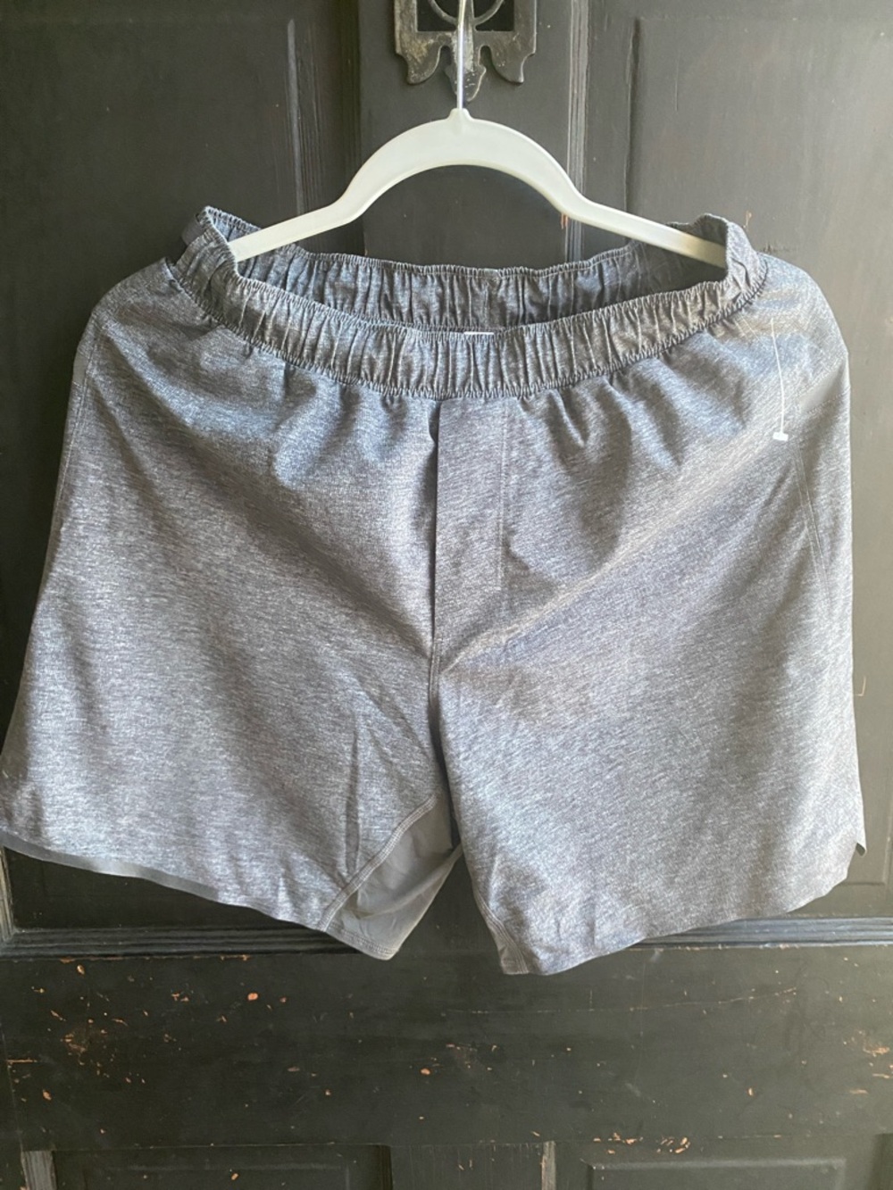 lululemon athletica women’s Heather Gray Athletic Shorts